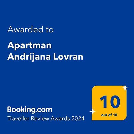 Apartman Andrijana 로브란 외부 사진