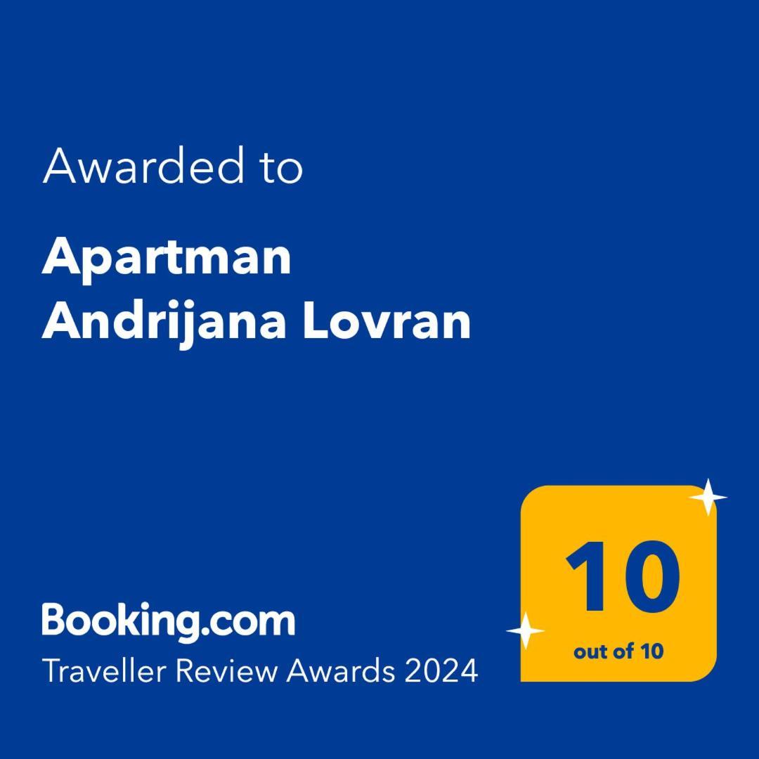 Apartman Andrijana 로브란 외부 사진